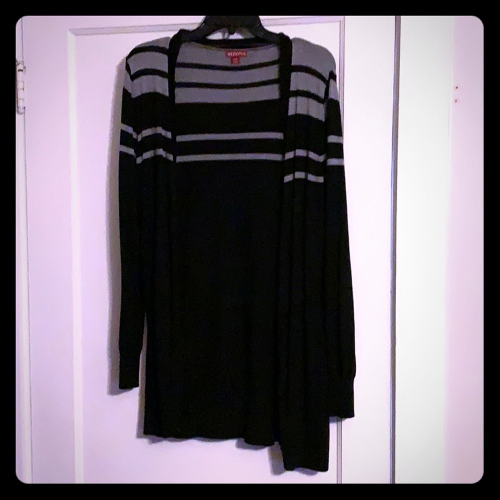 Striped cardigan
